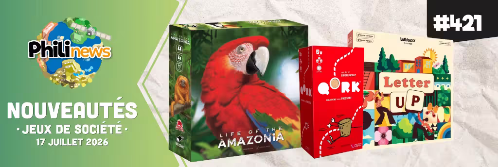 Cette semaine, les Philinews vous invitent à découvrez Life of the Amazonia, Qoark et une pastèque d'autres !