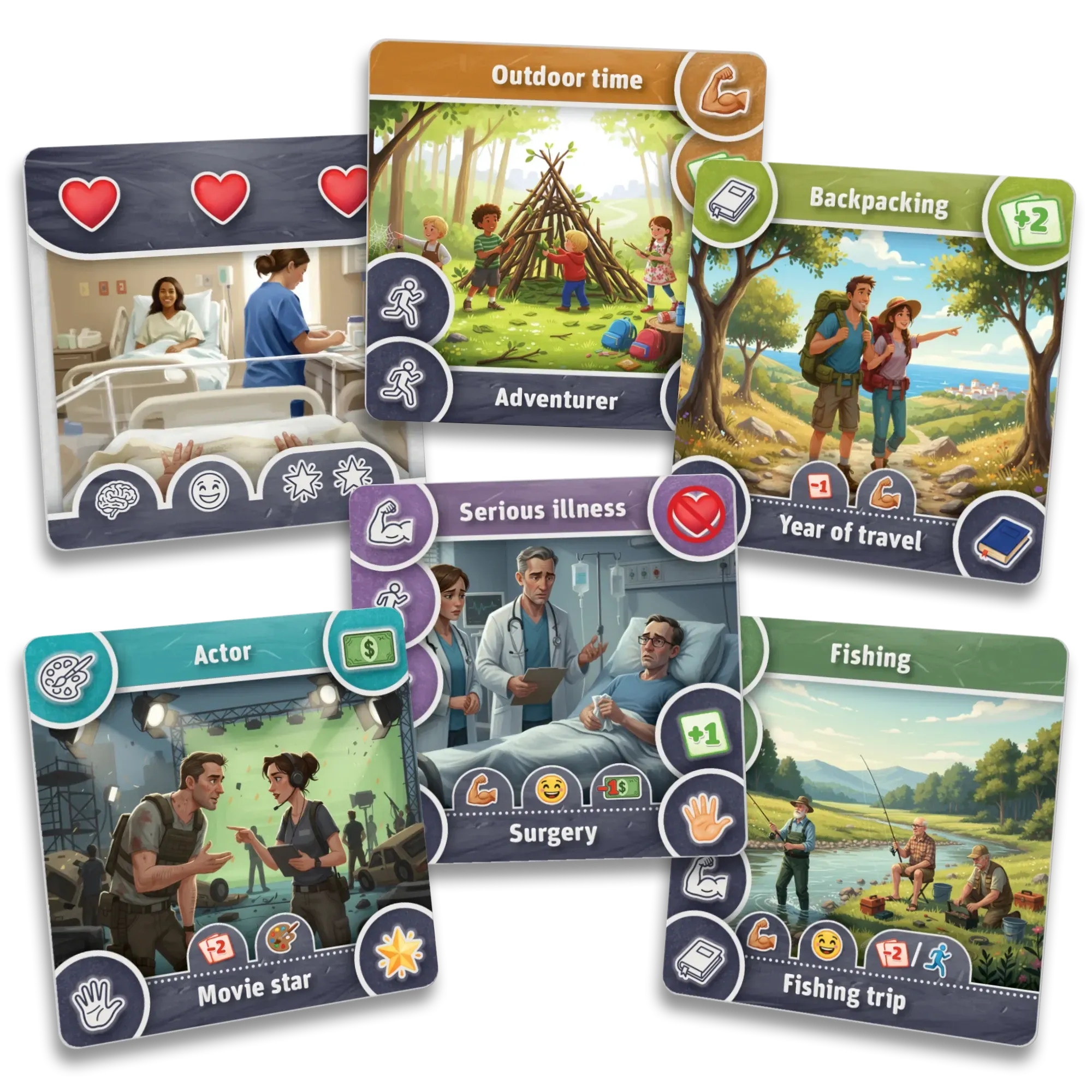 A Life   cartes