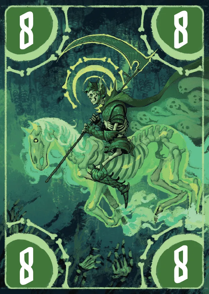 Apocalypse - Carte cavalier : la Mort
